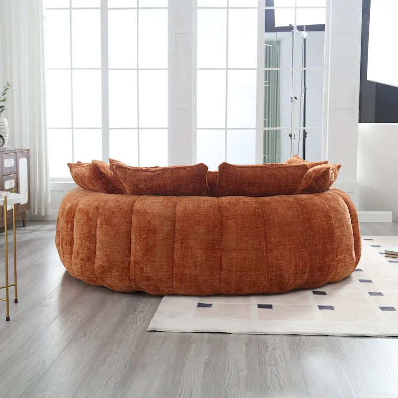 Wygodna podwójna sofa rozkładana Loaf, powiększona sofa z funkcją spania z podłokietnikami