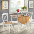 Simple Living Country Cottage 3-delige eetset met neerklapbaar tafelblad