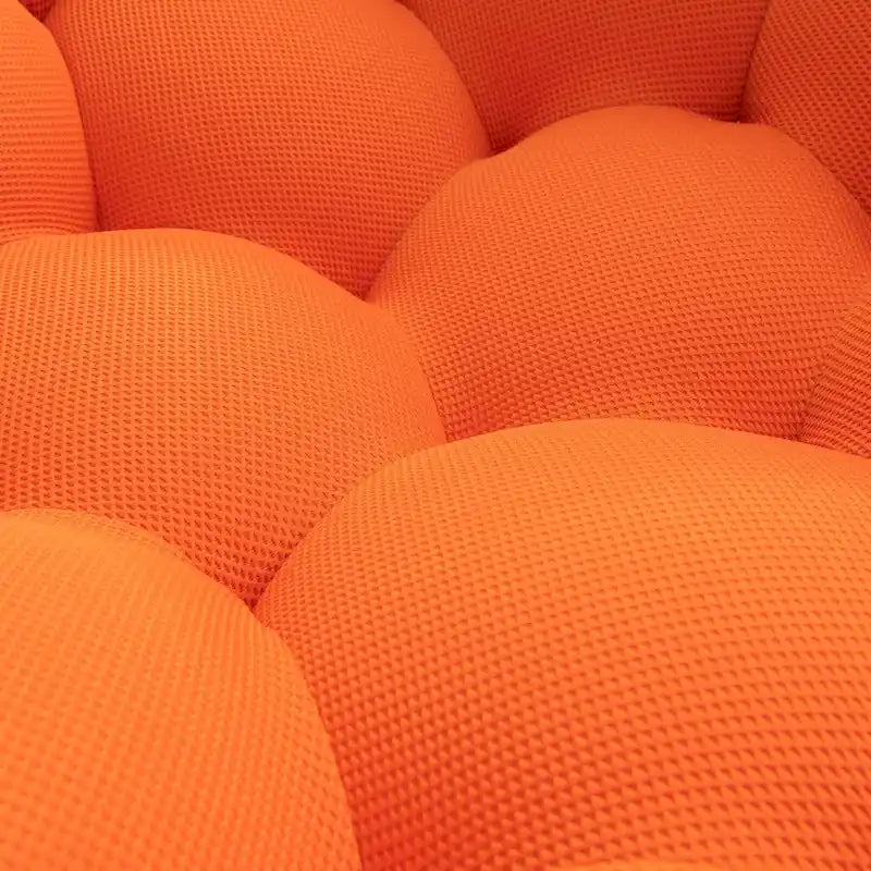 2-osobowa bąbelkowa zaokrąglona sofa typu lazy w kształcie plastra miodu, z tkaniną tekstylną 3D, do salonu, pokoju dziennego lub mieszkania