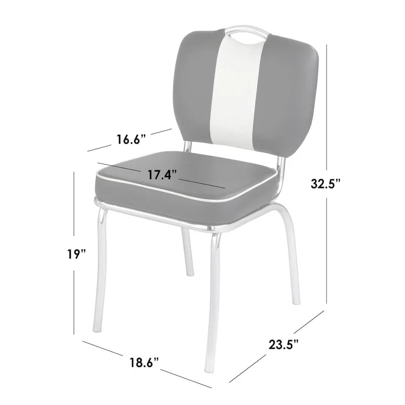 Simple Living Raleigh retro-eetset, 5-delig