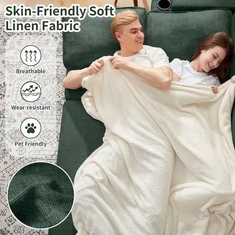 80 L-förmiges Schlafsofa, Schlafsofa mit ausziehbarem Bett, wendbares Schlafsofa