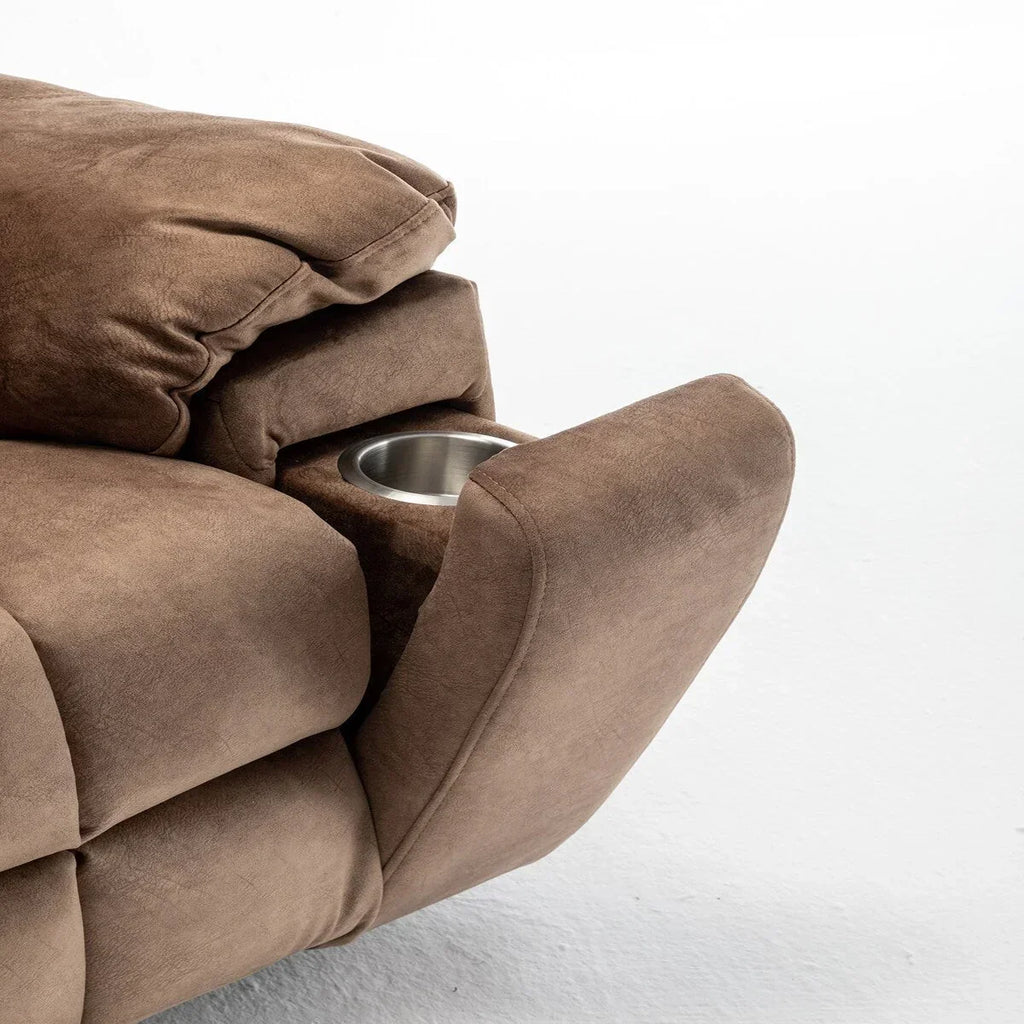 Fauteuil inclinable électrique avec fonction de levage, massage et chauffage