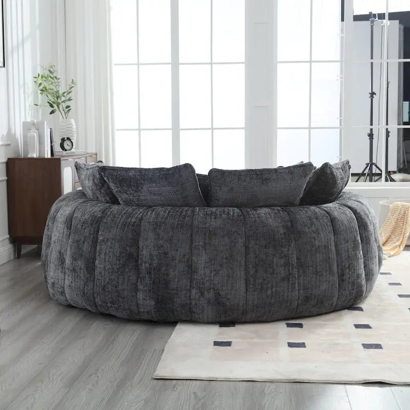 Wygodna podwójna sofa rozkładana Loaf, powiększona sofa z funkcją spania z podłokietnikami