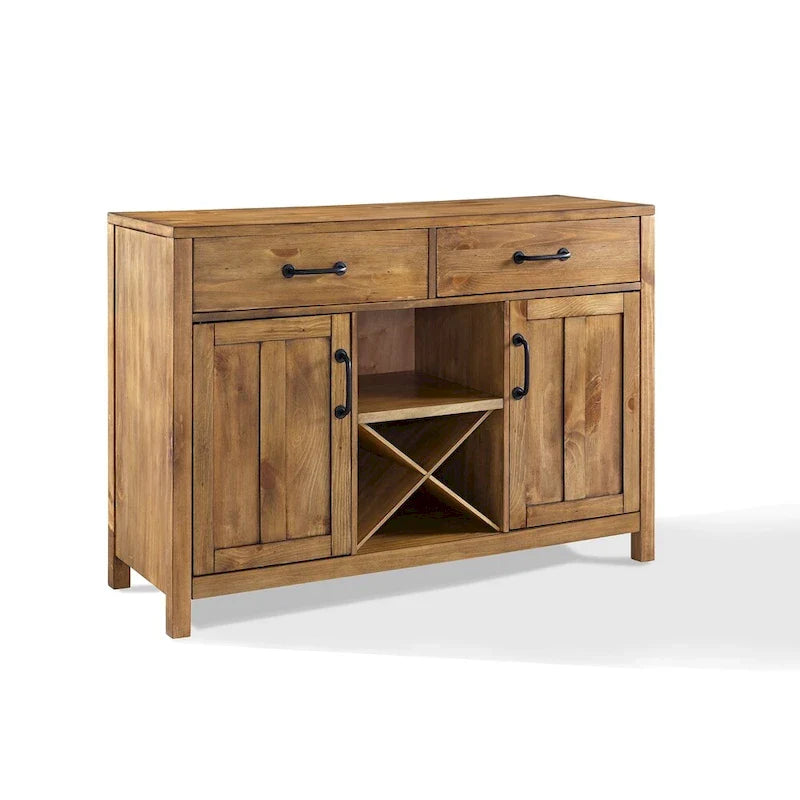 Credenza Crosley Roots con finitura naturale - 52 W x 18 D x 36 H