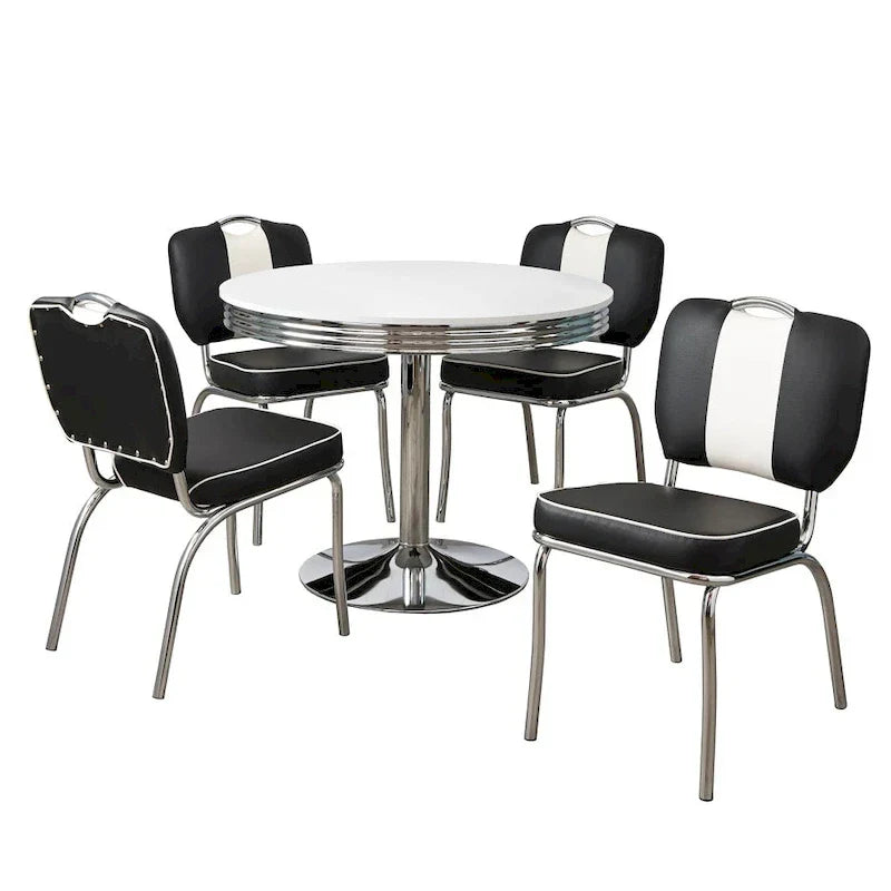 Simple Living Raleigh retro-eetset, 5-delig