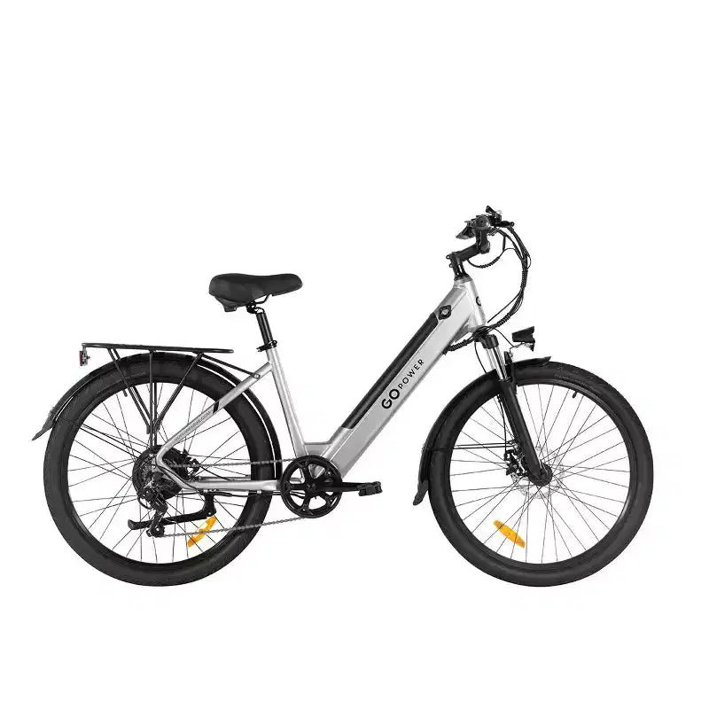 GoPowerBike GoVelo elektrisches Erwachsenenfahrrad | geöffnete Verpackung