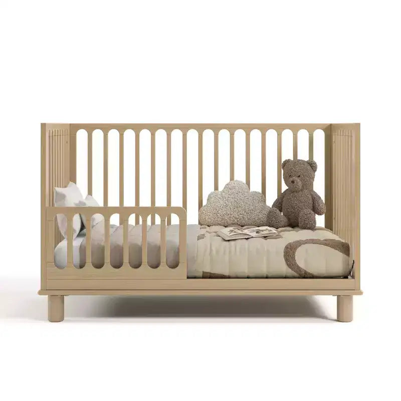 Lit bébé convertible 3-en-1 Storkcraft Sicily Deluxe avec barrière de sécurité pour tout-petit