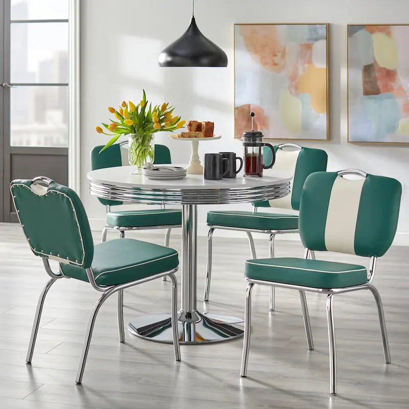 Simple Living Raleigh retro-eetset, 5-delig