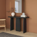 Console Table with Triple Pedestal Entryway Table