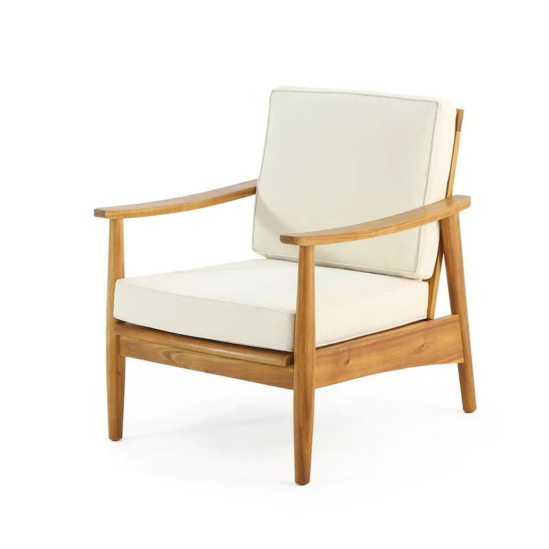 Willowbrook Outdoor-Sitzgruppe für 4 Personen aus Akazienholz von Christopher Knight Home