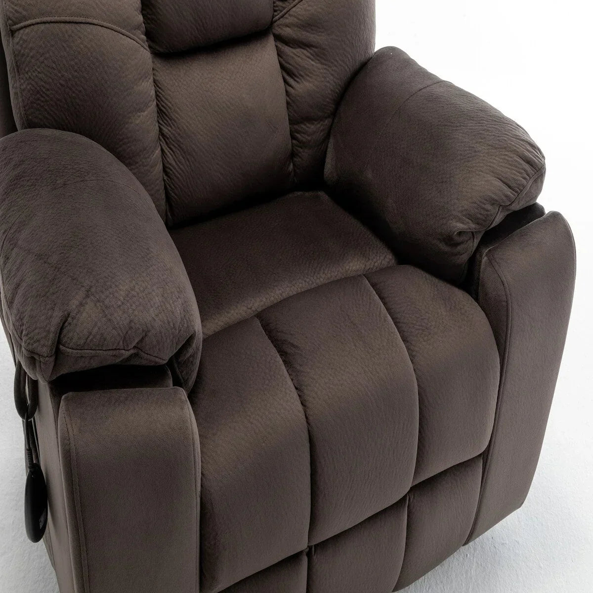 Fauteuil inclinable électrique avec fonction de levage, massage et chauffage