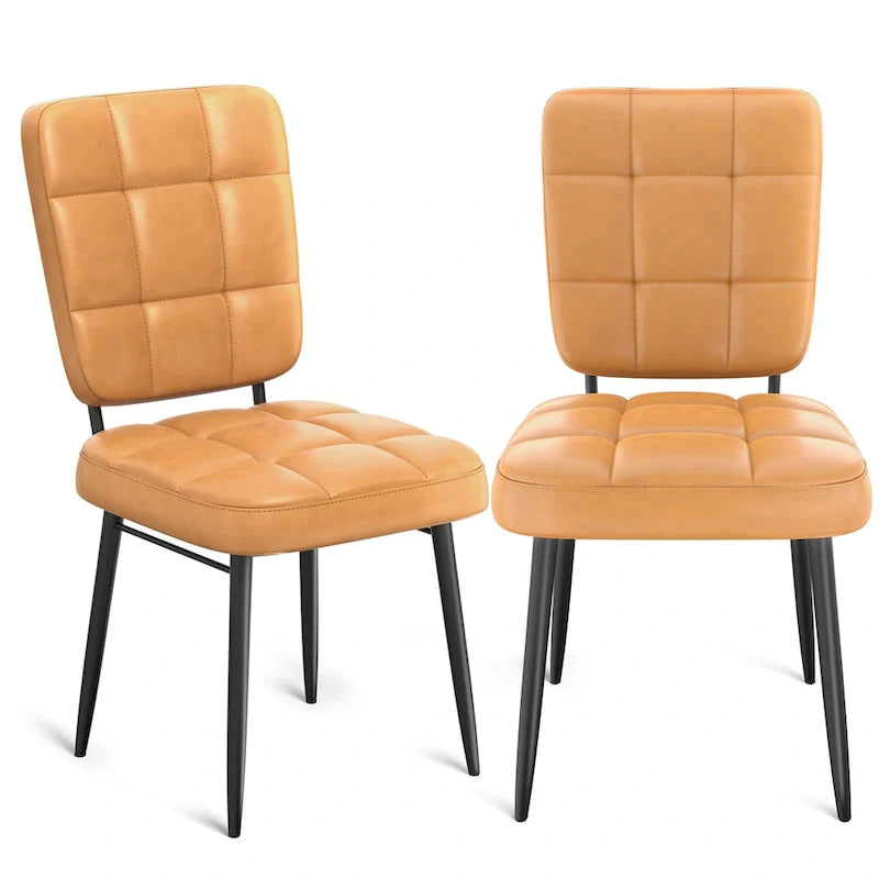 Moderne Esszimmerstühle, 2er-/4er-/6er-/8er-Set, gepolsterte Küchenstühle mit dicker Polsterung für das Esszimmer