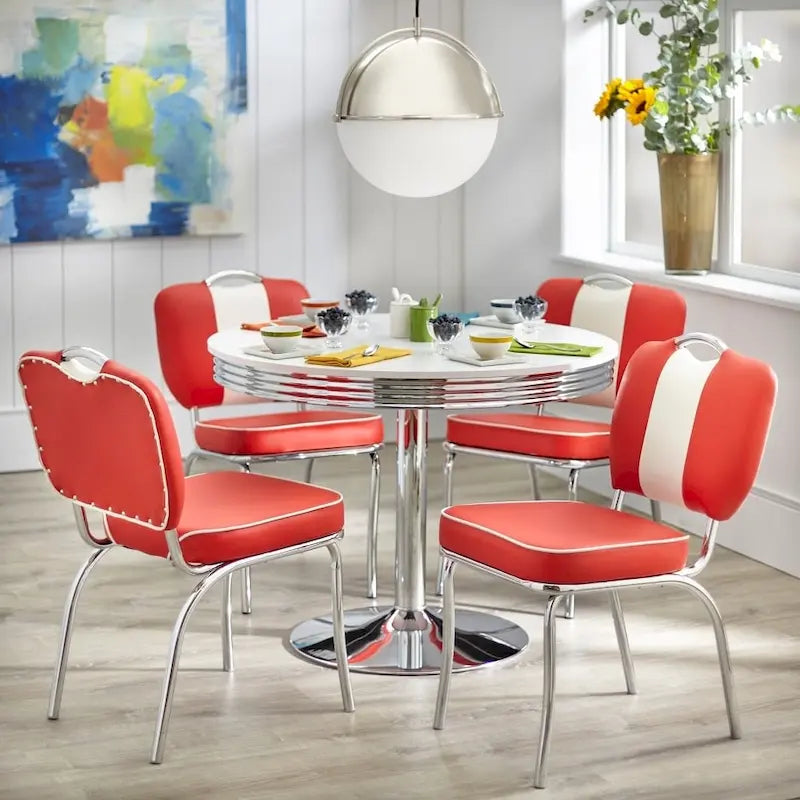 Simple Living Raleigh retro-eetset, 5-delig