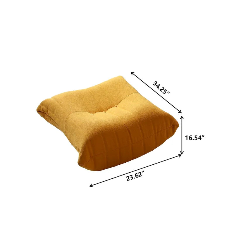 Miękka sofa podłogowa, leżanka, pufa typu bean bag do salonu
