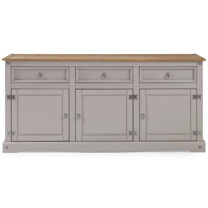 65 Zoll Holz-Buffet-Sideboard im Landhausstil – Corona-Kollektion