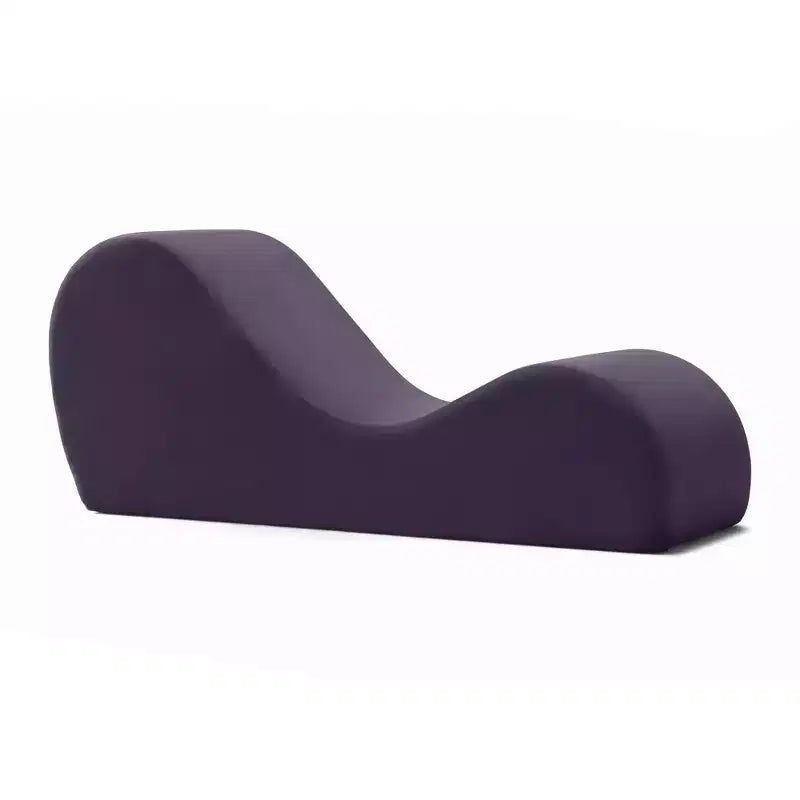 Avana elegante Chaiselongue für Yoga – in den USA gefertigt – ideal für Dehnübungen, Entspannung, Training und mehr, 60T x 18B x 26H Zoll, Hellgrau