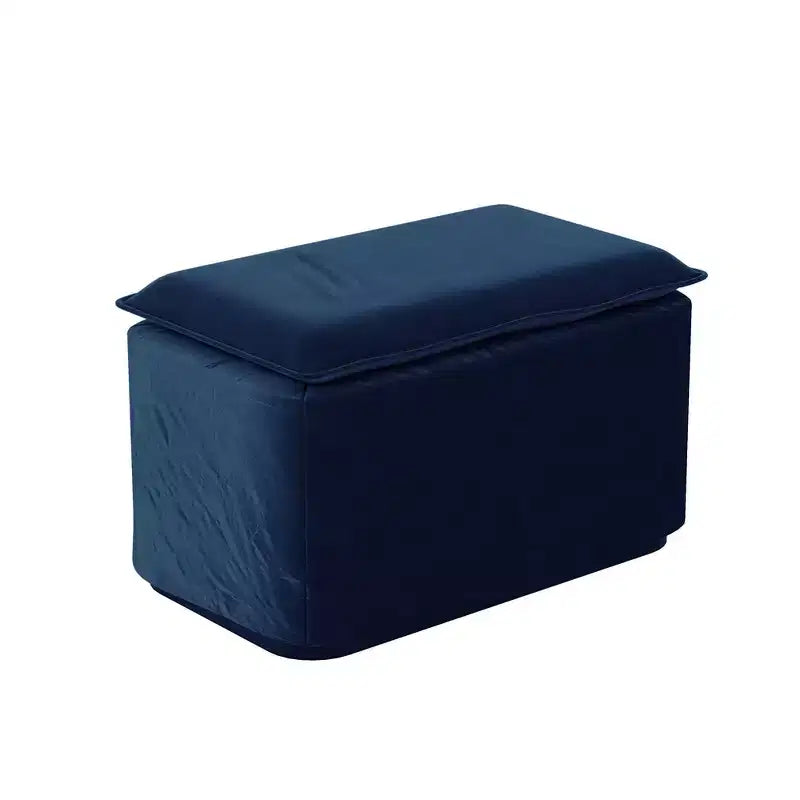 Rozkładana sofa 3 w 1 Whisen Velvet typu king-size z ruchomym podnóżkiem i pikowanym wzorem