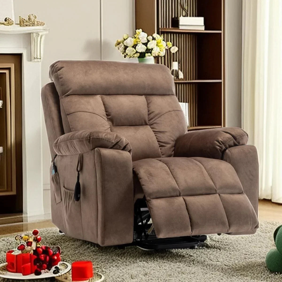 Electric Lift Chair Recliner with Massage Heating
