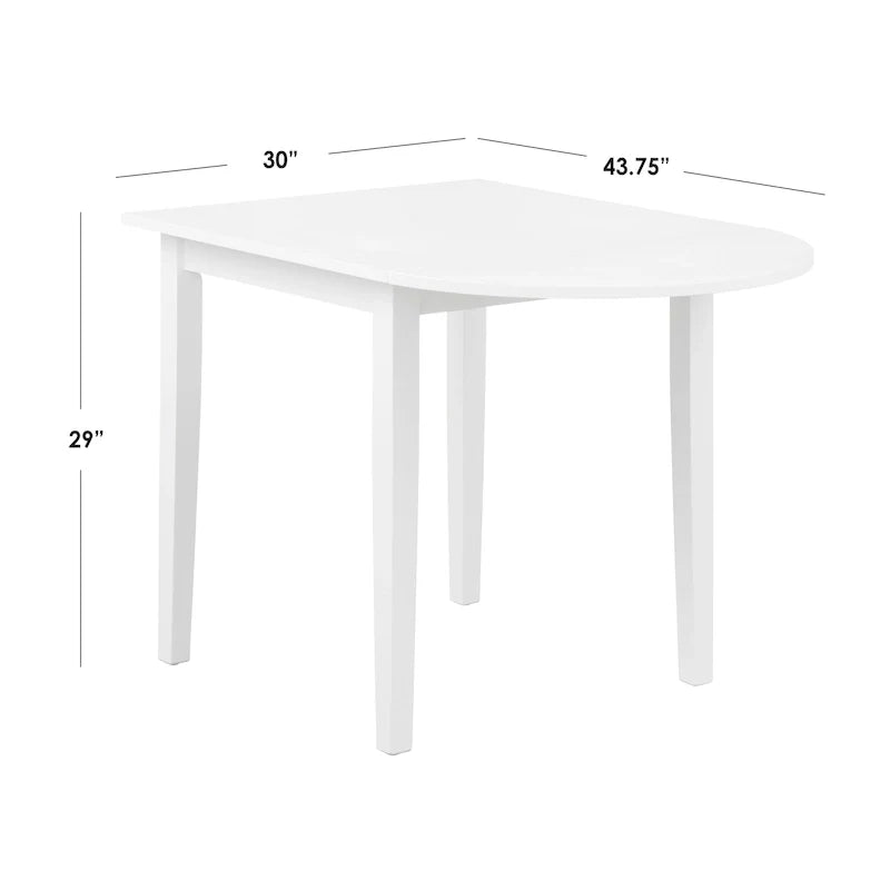 Simple Living Country Cottage 3-delige eetset met neerklapbaar tafelblad