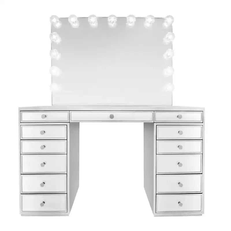 Impressions Vanity SlayStation Plus prémiový zrcadlový toaletní stolek