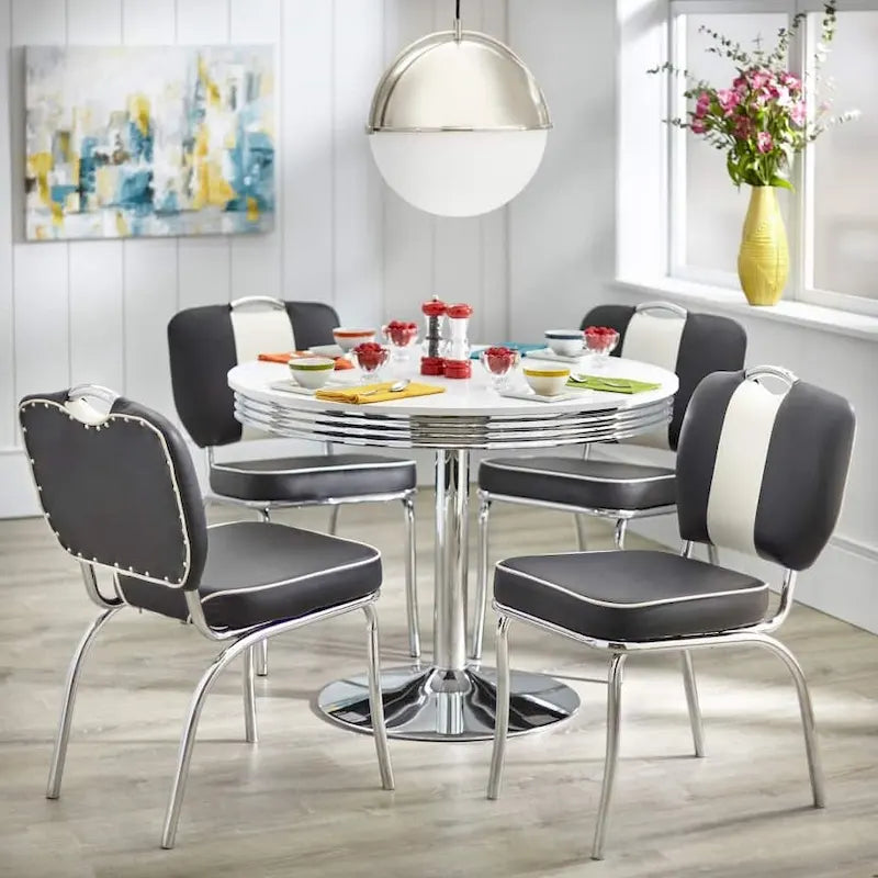 Simple Living Raleigh retro-eetset, 5-delig