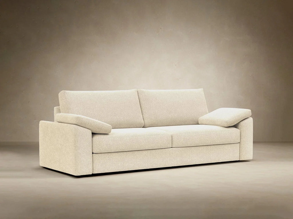 Sofá-cama Vilander com braços almofadados