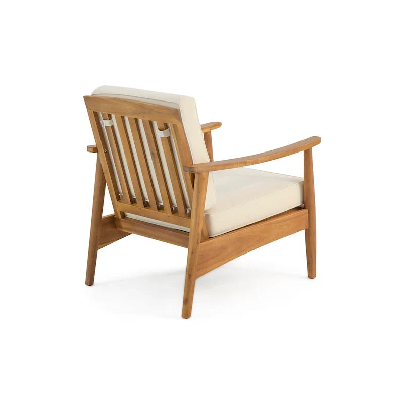 Willowbrook Outdoor-Sitzgruppe für 4 Personen aus Akazienholz von Christopher Knight Home